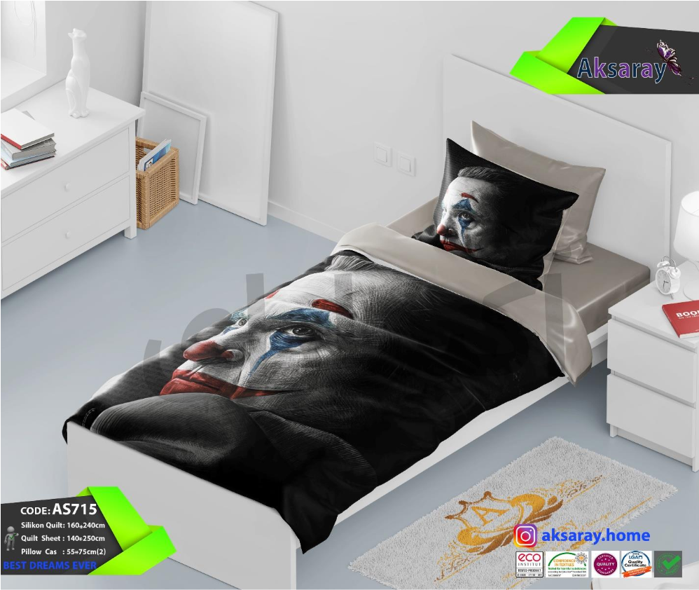 روتختی یک نفره میکروپنبه چاپ دیجیتالAs715